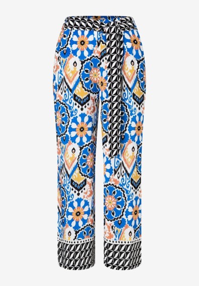 More & More Printed Viscose Culotte Pants